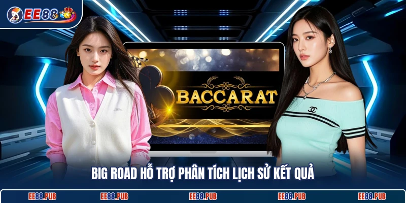 Big Road hỗ trợ phân tích lịch sử kết quả