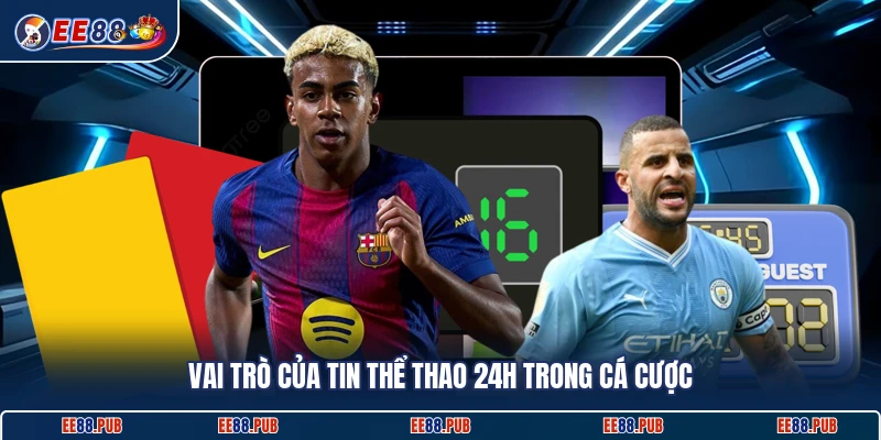 Vai trò của tin thể thao 24h trong cá cược